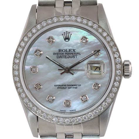 rolex watch shell|rolex 36mm datejust diamond bezel.